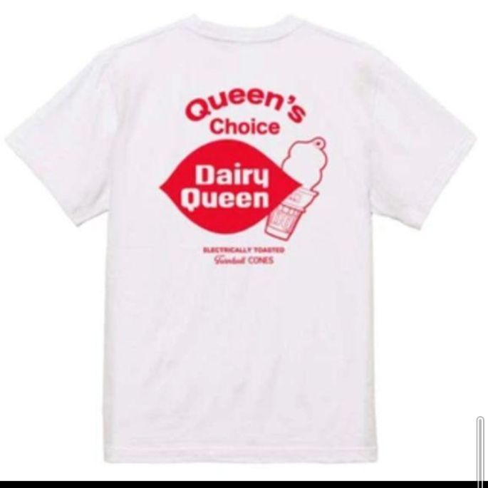 USA　DailyQueen　アドバタイジング　企業　Tシャツ！！