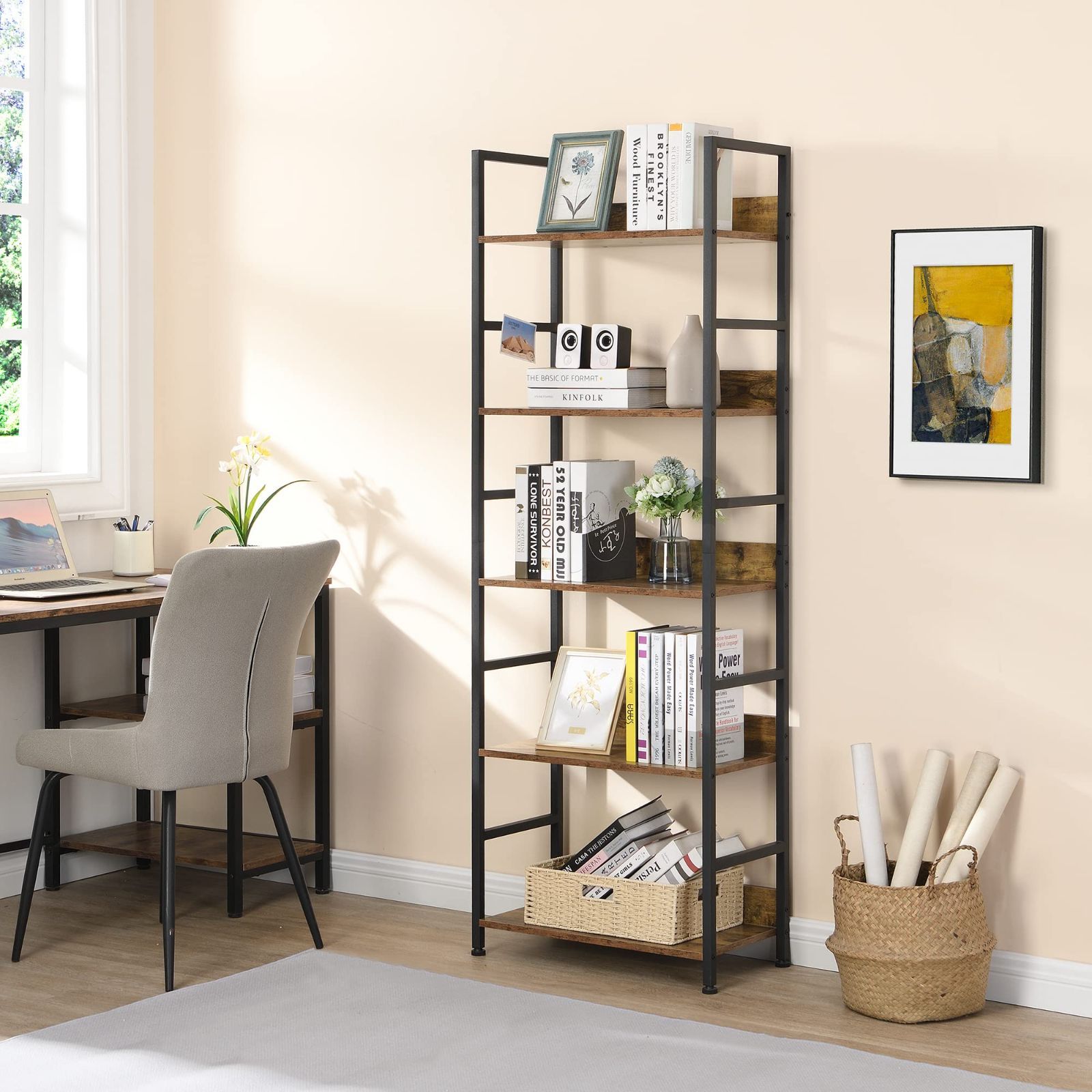 5段 幅60奥行30高さ171cm