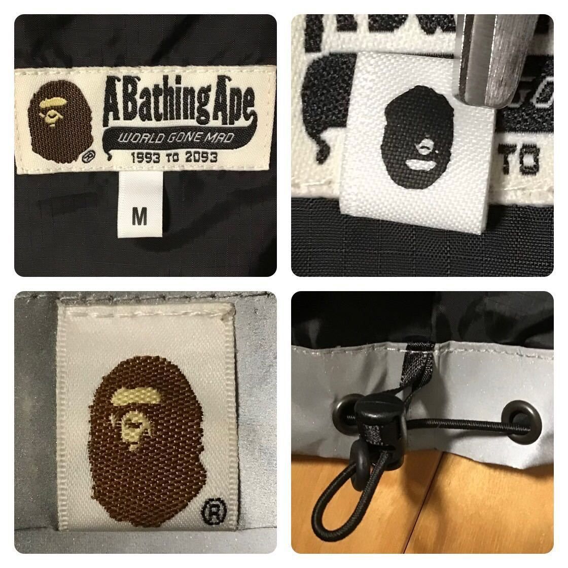 リフレクター タイガー パーカー ジャケット Mサイズ a bathing ape