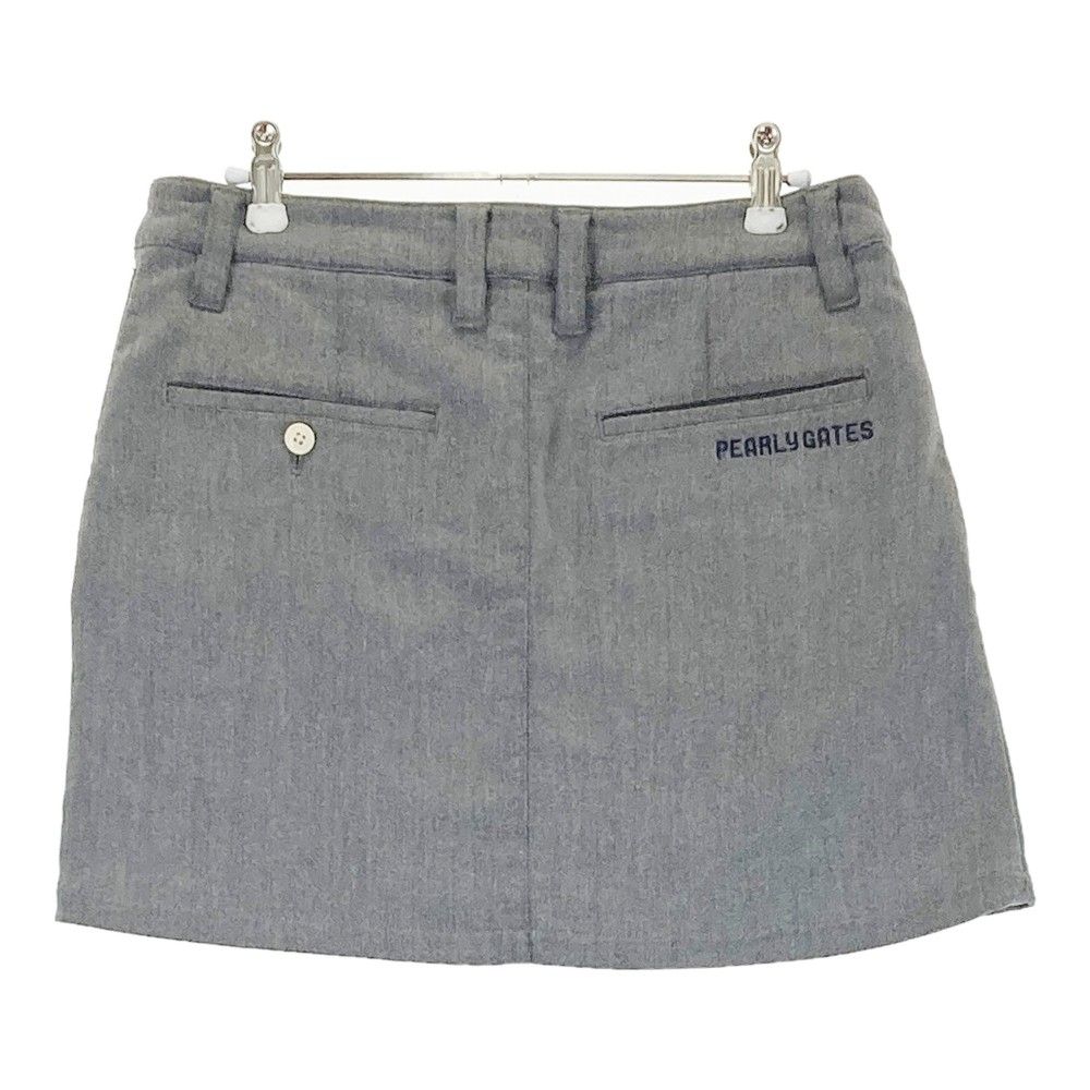 サイズ：1 PEARLY GATES パーリーゲイツ スカート グレー系