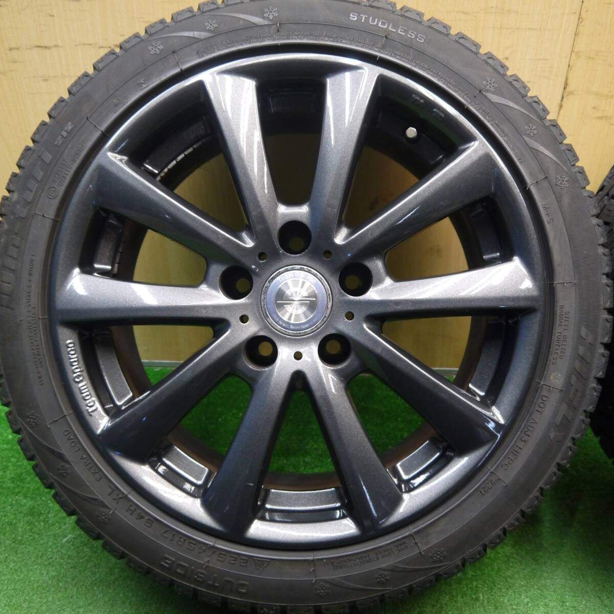 キレイ！21年☆BMW 等 Team Sparco 225/45R17 スタッドレス ハイフライ