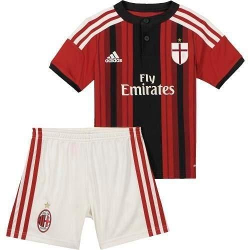 アディダス(adidas) ACミラン ホーム レプリカ ミニキット AMO17 D87245 ブラック/Vレッド 90 アディダス(adidas) ACミラン ホーム レプリカ ミニキット AMO17