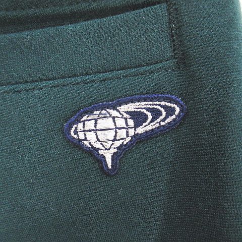 ビームスゴルフ ゴルフウェア ロングパンツ テーパードパンツ L 緑 ワッペン ビームスゴルフ BEAMS GOLF ゴルフウェア ロング丈 テーパード