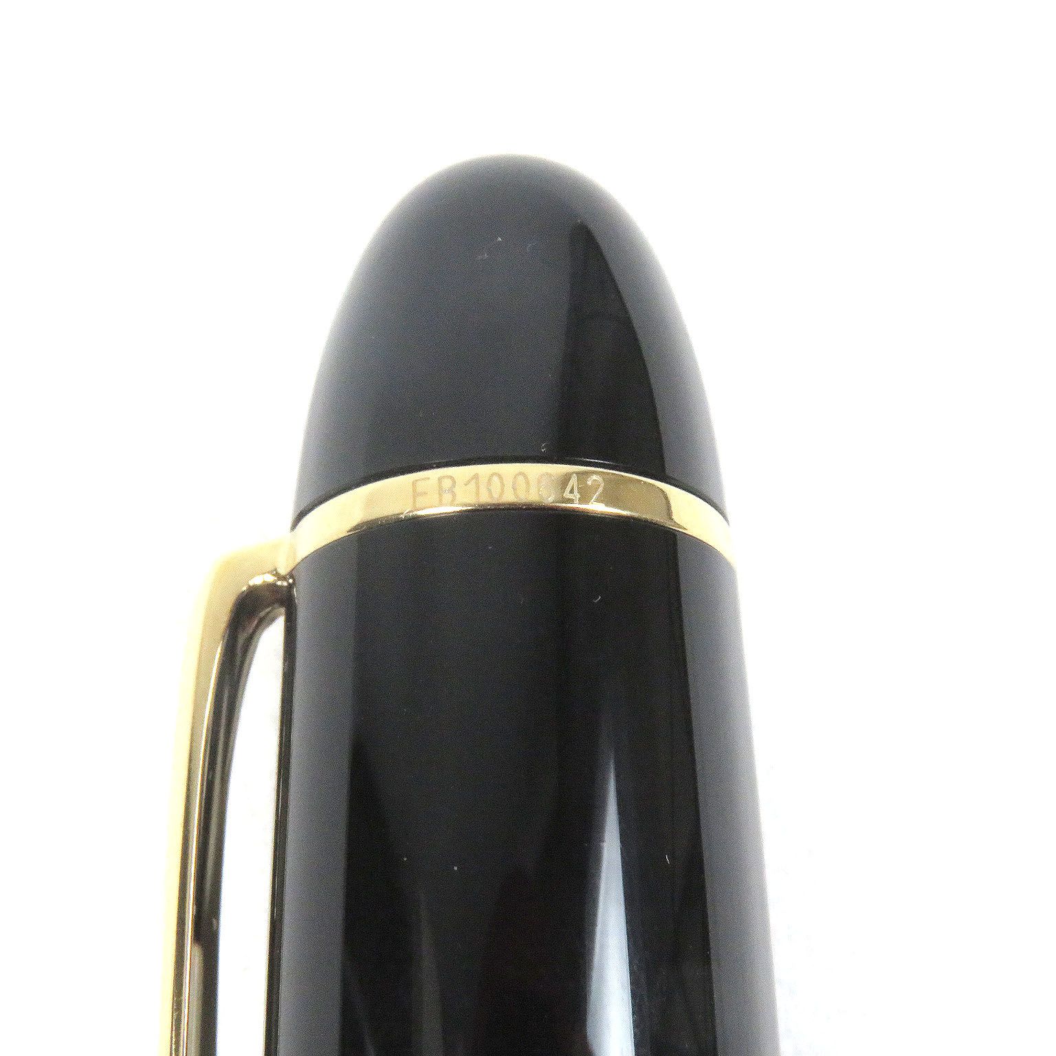 □MONTBLANC モンブラン マイスターシュテュック 149 ペン先18K Mニブ キャップ式 万年筆 ブラック ゴールド 箱 ケース付き 西ドイツ製 メンズ SKLAD-KIRPICHA_RU