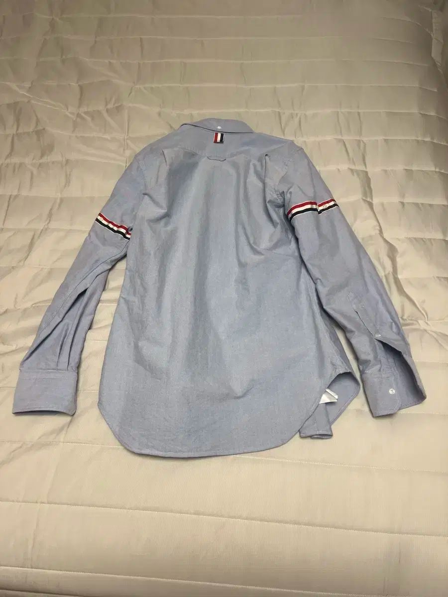 Thom Browne トム ブラウン オックスフォード アームバンド 青 シャツ 2