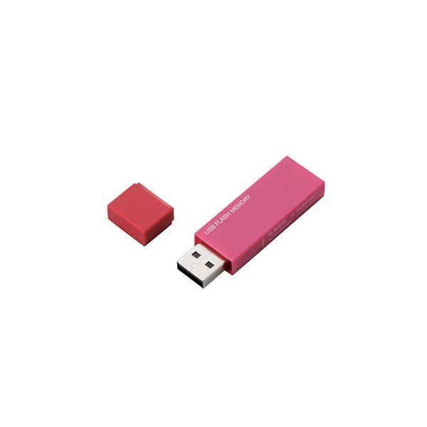 5個セット エレコム USBメモリー USB2.0対応 セキュリティ機能対応 32GB ピンク MF-MSU2B32GPNX5