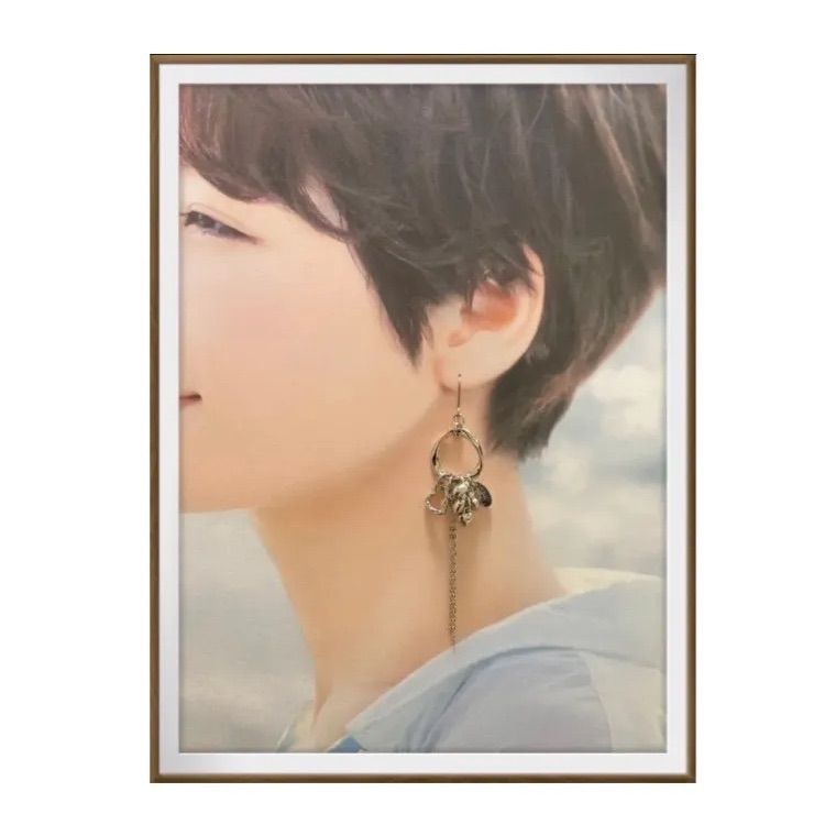 No.470 ハンドメイドピアス シルバーピアス ハートピアス ハンドメイド 