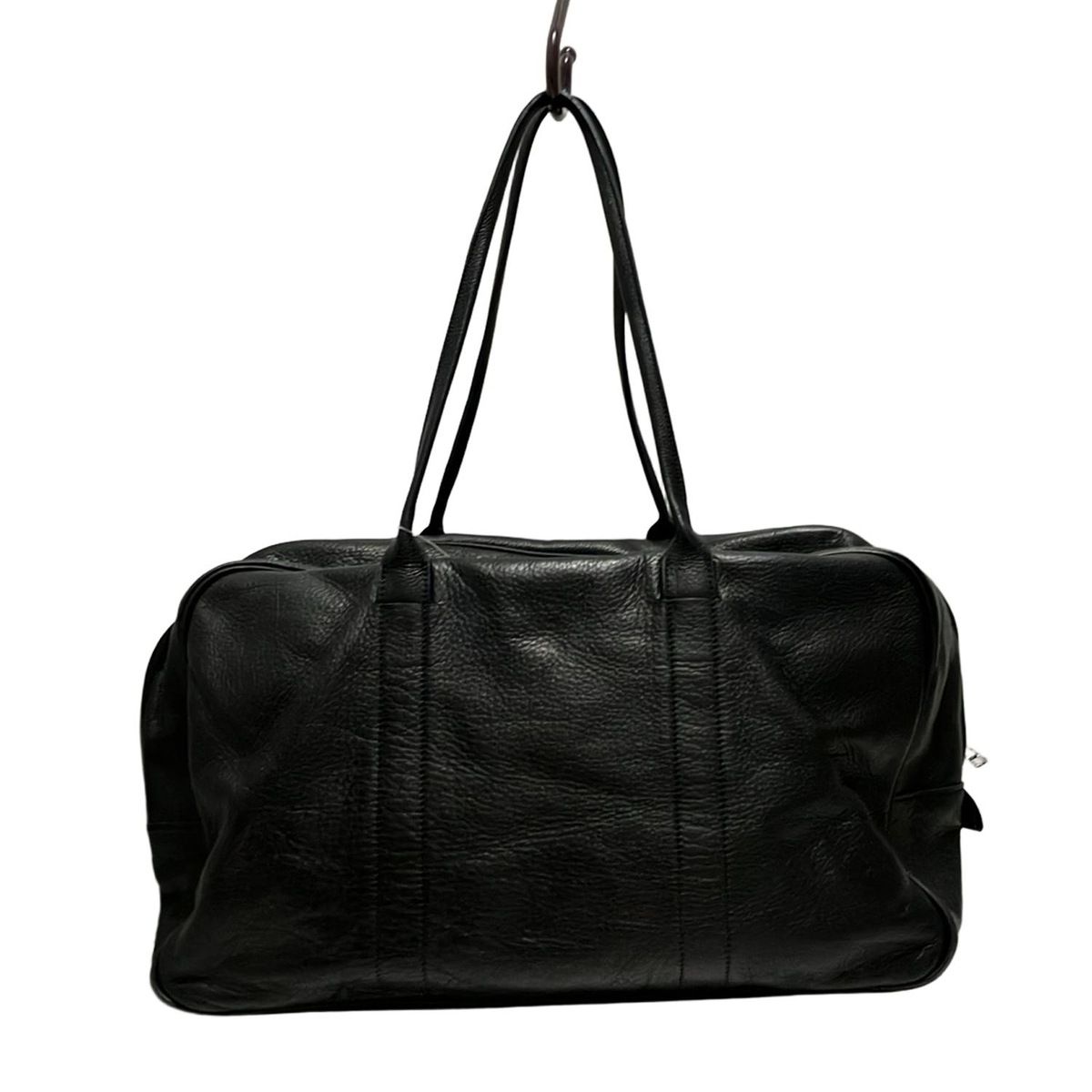 raregem(レアジェム) ショルダーバッグ - 黒 大サイズ レザー - メルカリ 