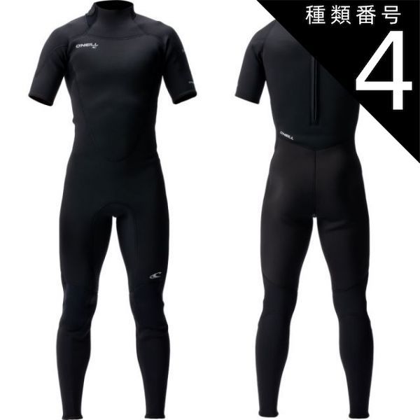 種類4：ブラック/ブラック/L 【O'NEILL/オニール】スーパーフリーク メンズ シーガル WF-9050 3×2ｍｍ ウェットスーツ ウエットスーツ