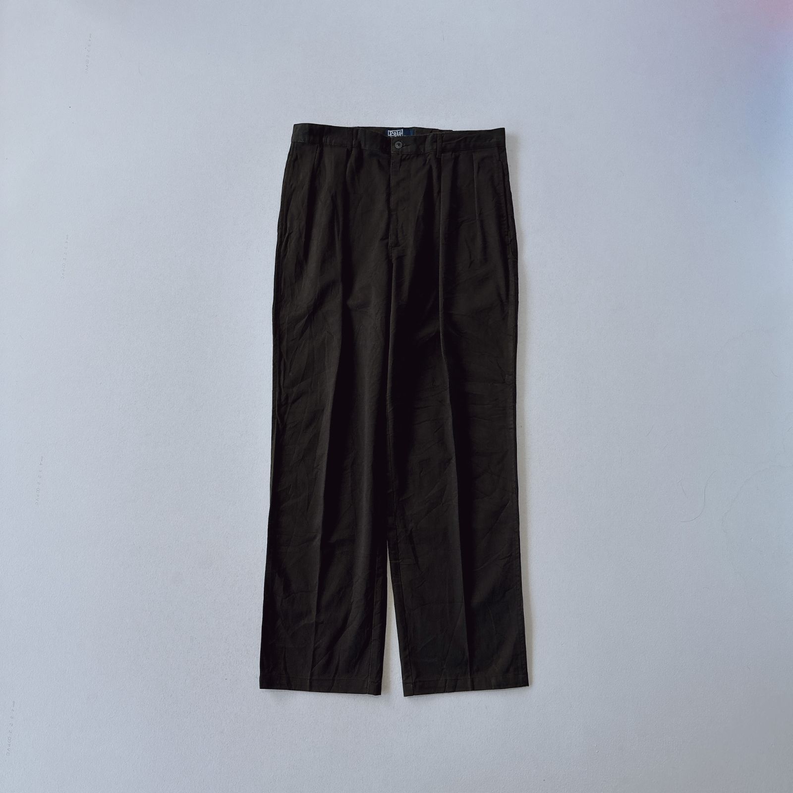 メキシコ製 古着 90's ラルフローレン ツータック チノパン ポロチノ メキシコ製 古着 90's ラルフローレン ツータック チノパン