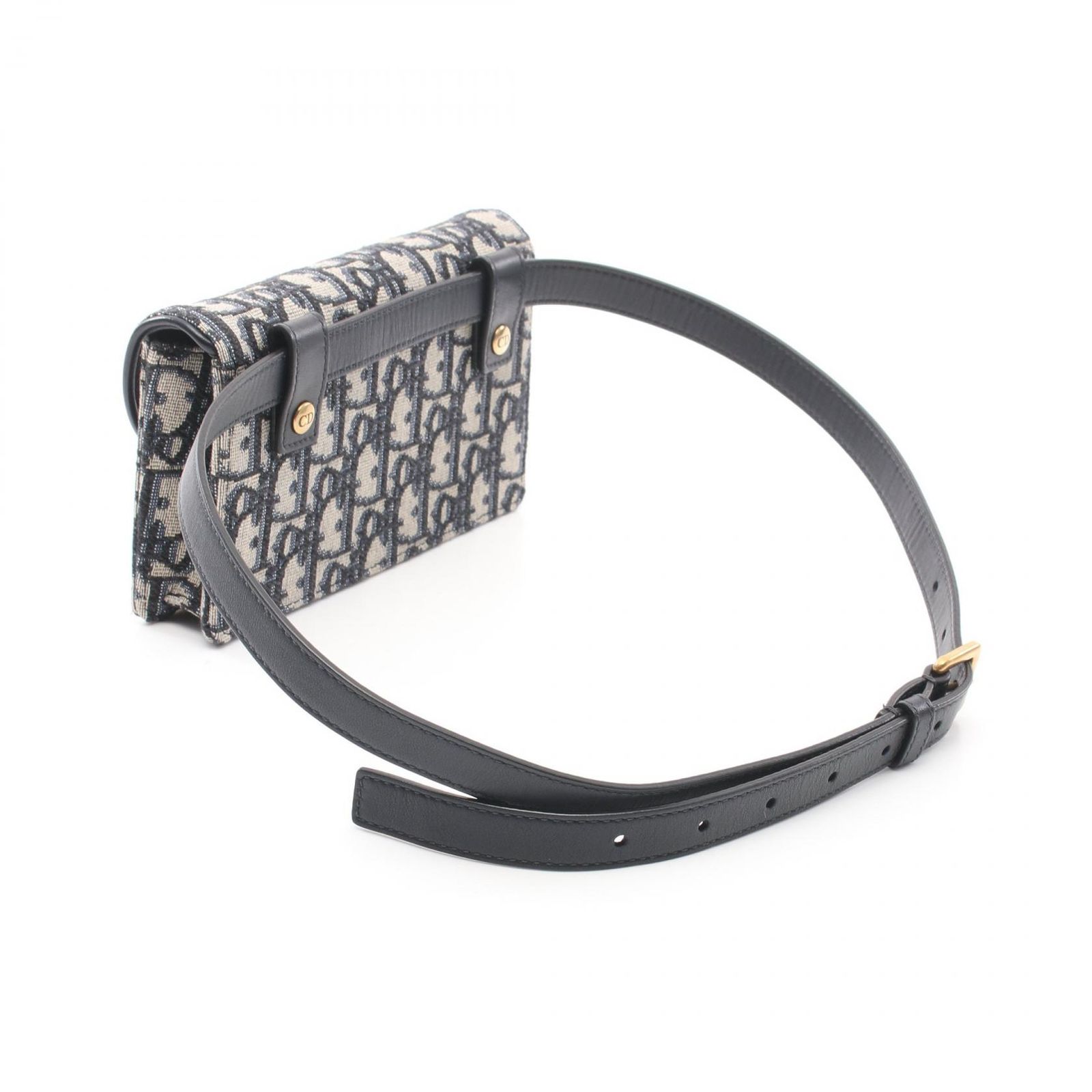 DIOR サドルベルト レザー 美品 Christian Dior クリスチャン