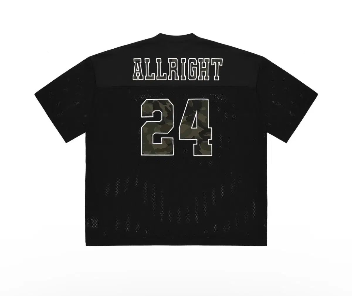 ALLRIGHT 迷彩 ラグビーシャツ
