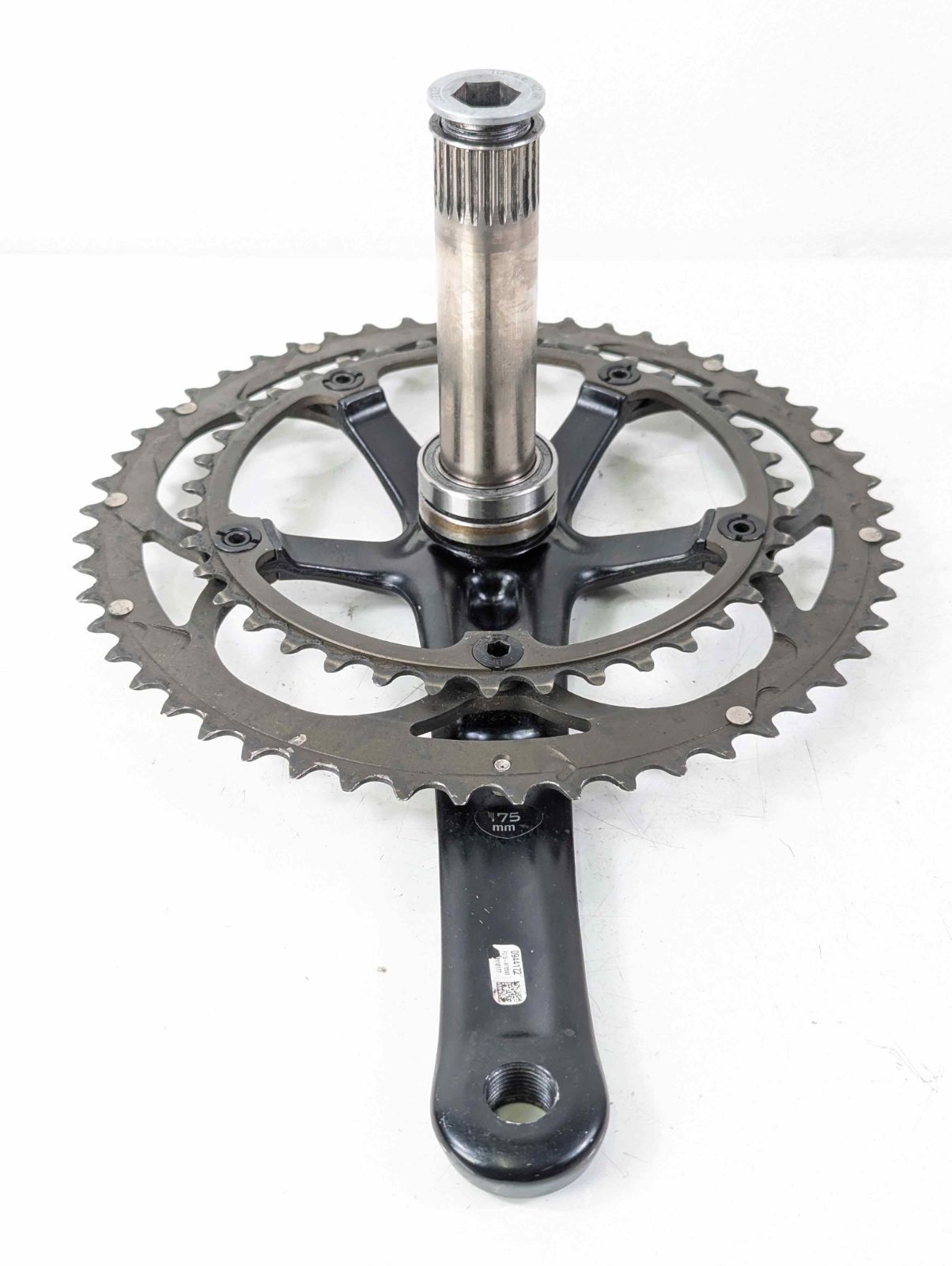 Campagnolo Athena カーボンクランク 165mm 50/34T 並品】Campagnolo カンパニョーロ Athena パワートルク 53 39t