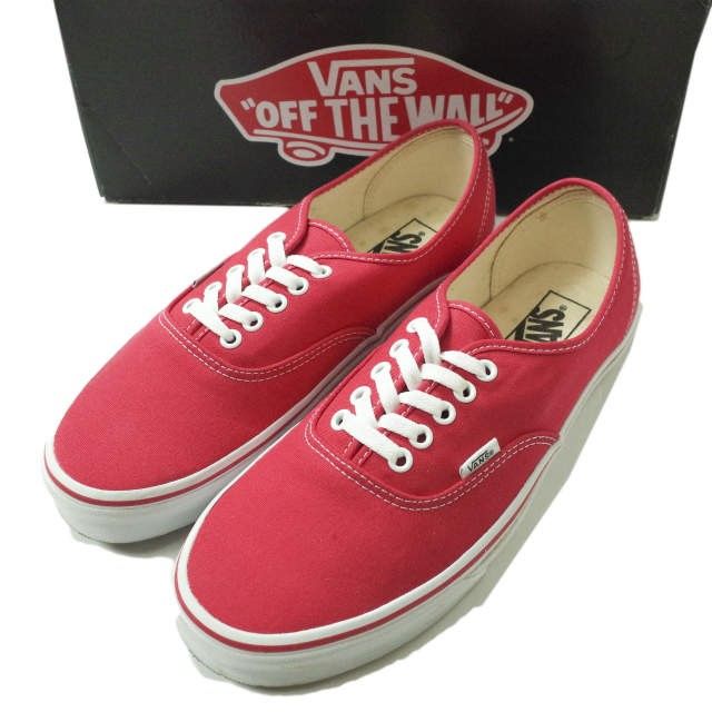 VANS バンズ AUTHENTIC オーセンティック VN-0EE3RED US10(28cm