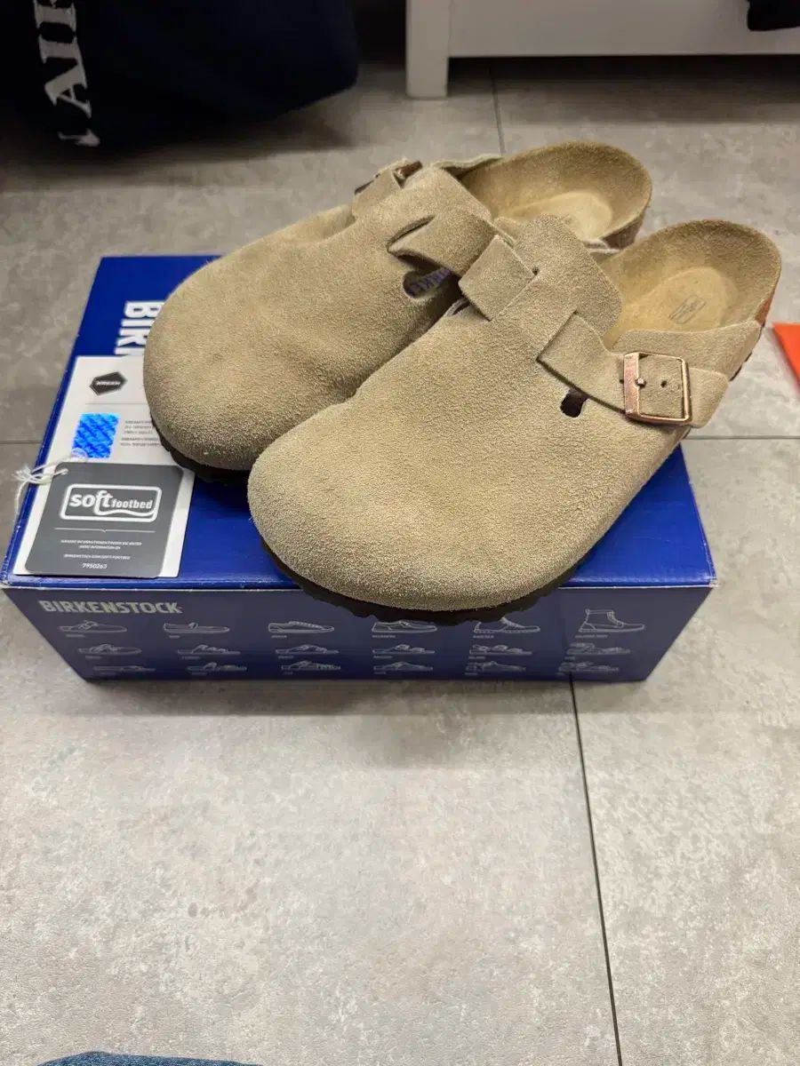 285 BIRKENSTOCK ビルケンシュトック ボストン トープ レギュラー ソフト フットベッド