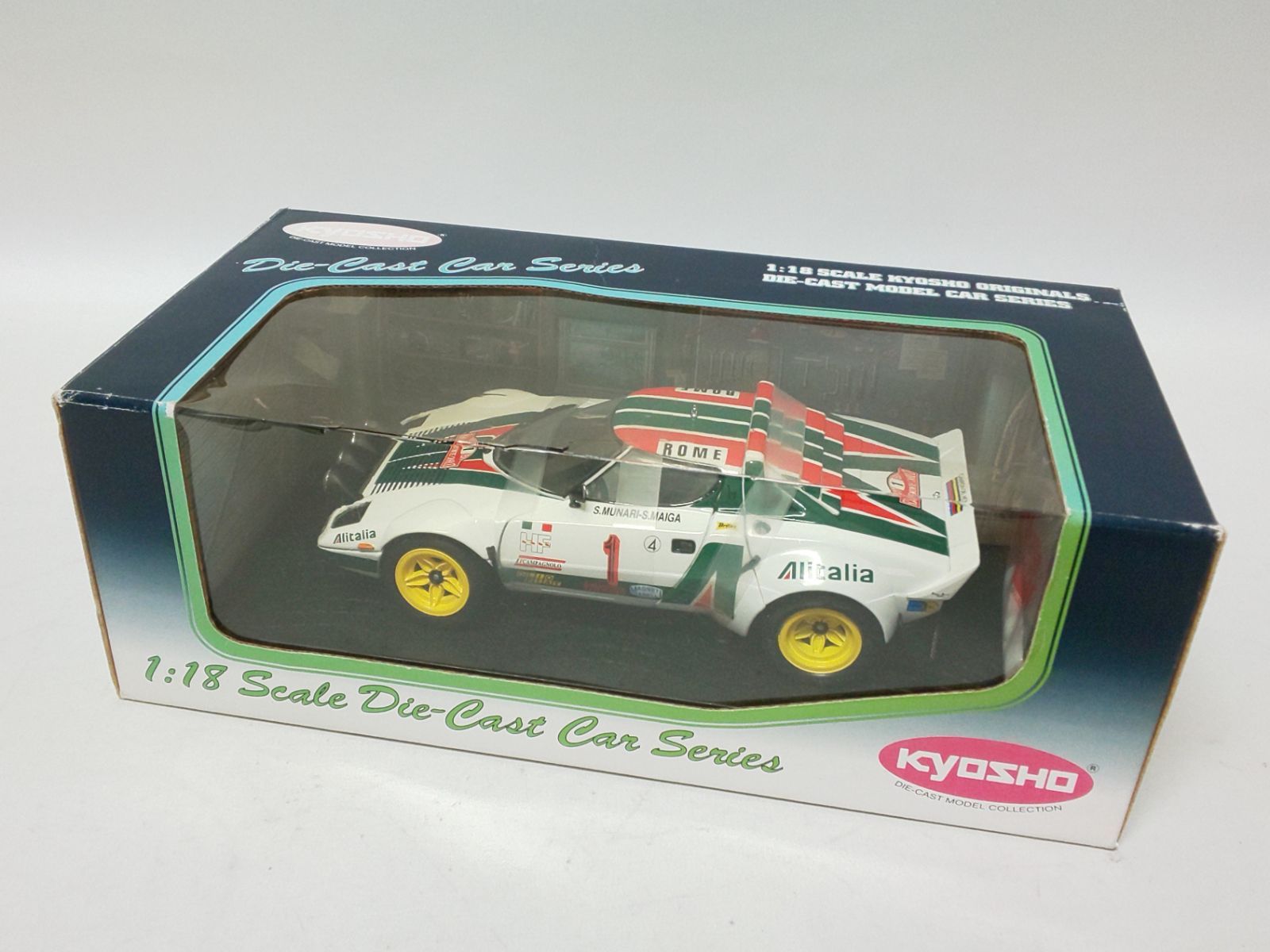 浜館45-559】 KYOSHO 京商 LANCIA ランチア ストラトス HF ラリー '77
