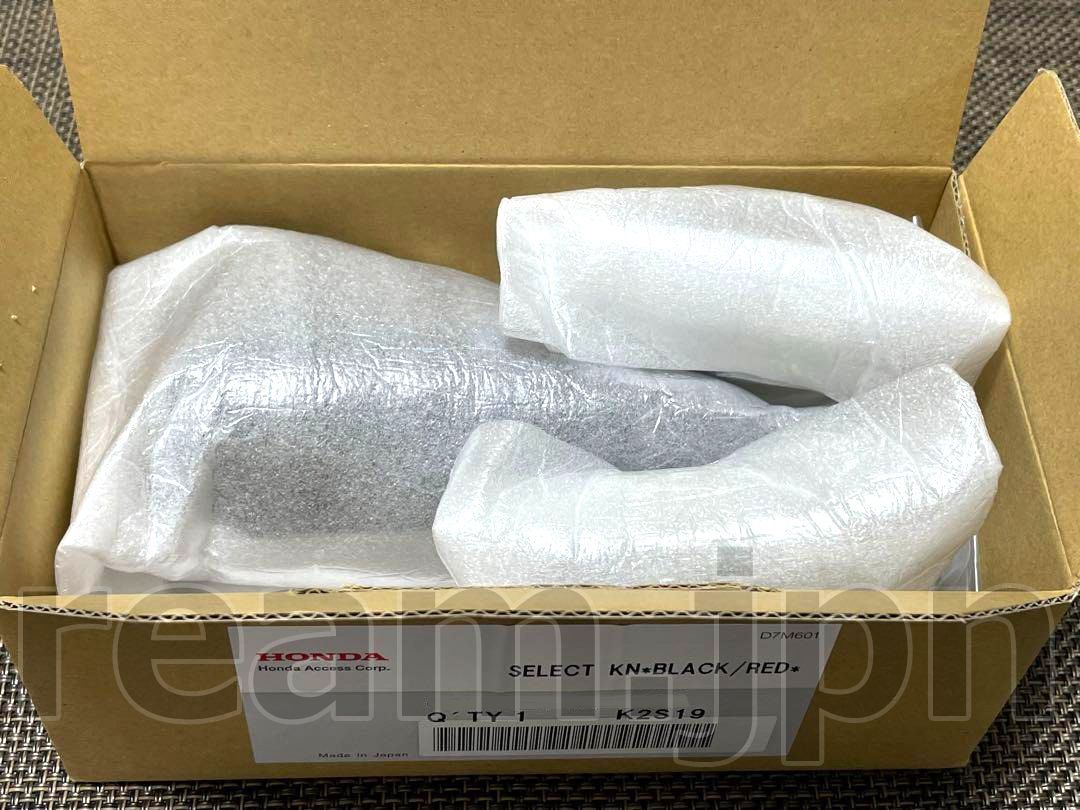 新品 ホンダ純正 N-BOX JF3 JF4 本革 シフトノブ レッドステッチ