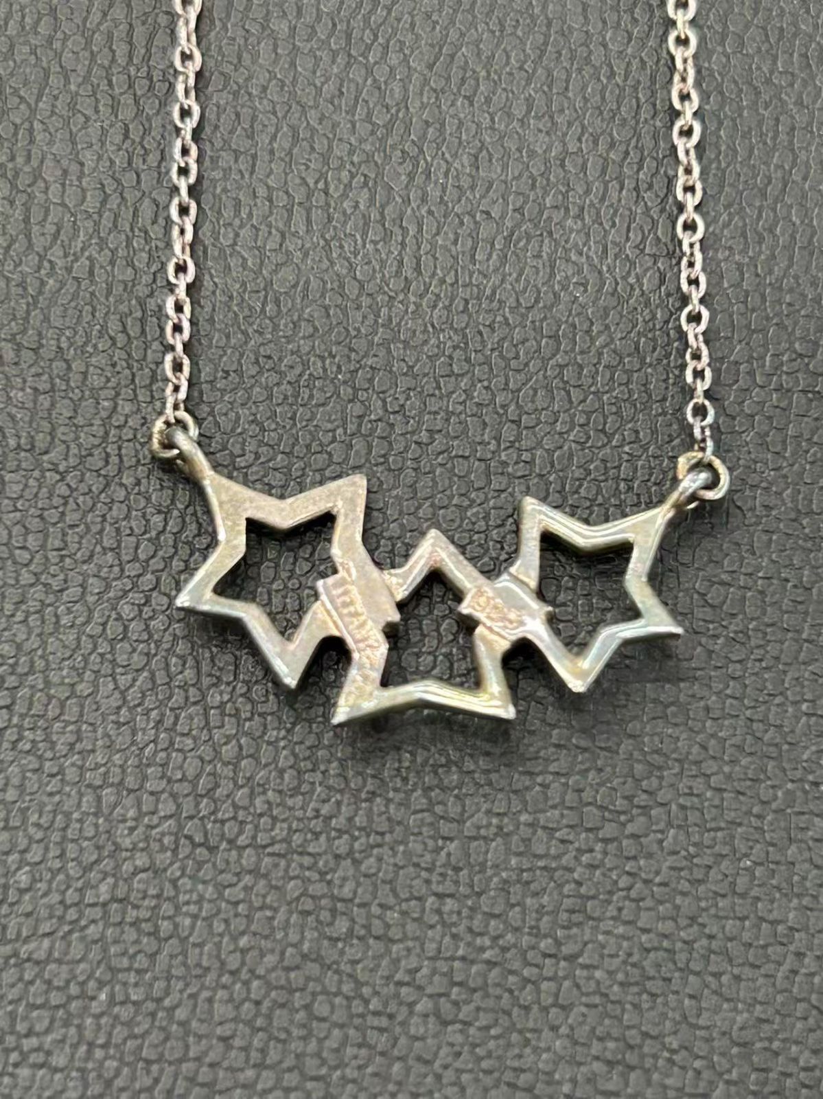 ティファニー トリプルスター ネックレス シルバー925 TIFFANY