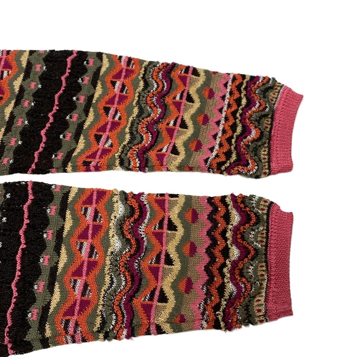 MISSONI(ミッソーニ) カーディガン サイズ42美品 - ピンク
