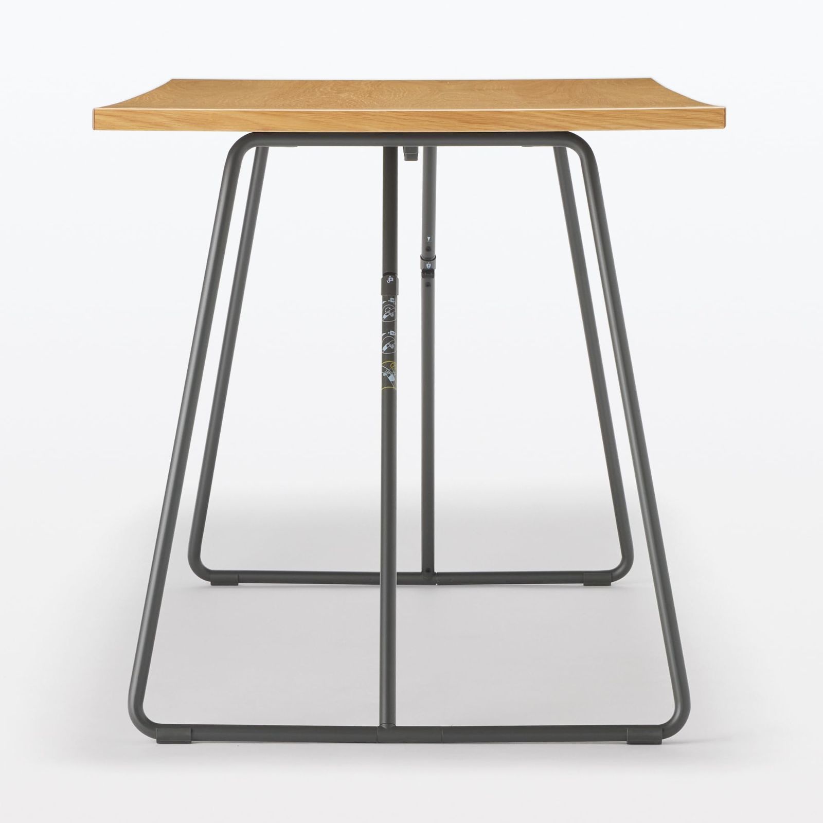 Amazon｜無印良品 木製折りたたみテーブル W160cm KCF19A1S｜座