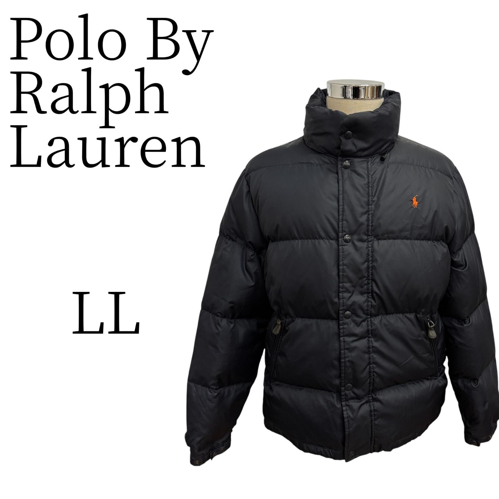 ☆美品 POLO RALPH LAUREN ポロ ラルフ ローレン ネイビー ダウン 