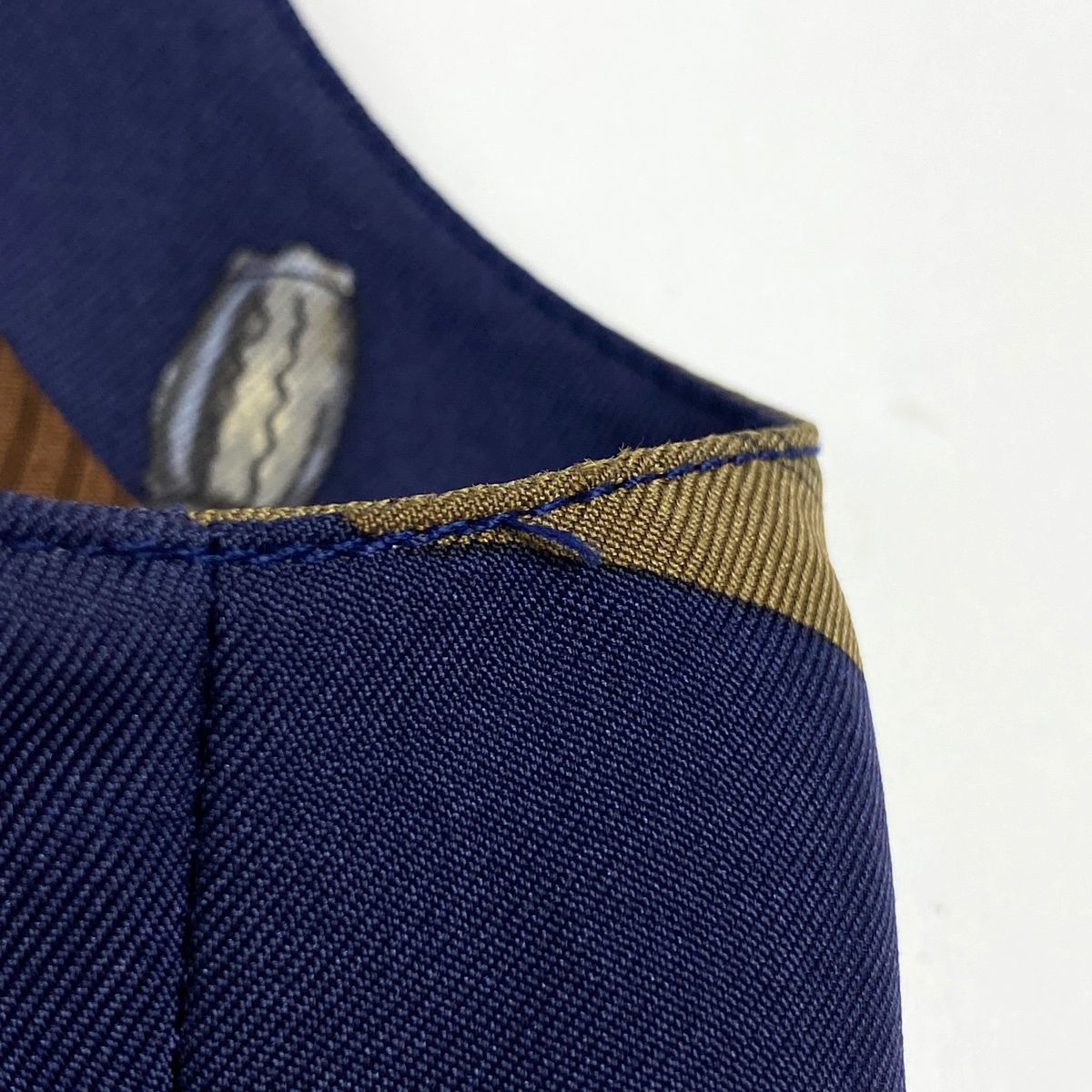 HERMES - エルメス CAVALERIE FRANCAISE ベスト レディース 40 【中古】 エルメス HERMES CAVALERIE FRANCAISE ベスト ジレ マルジェラ期