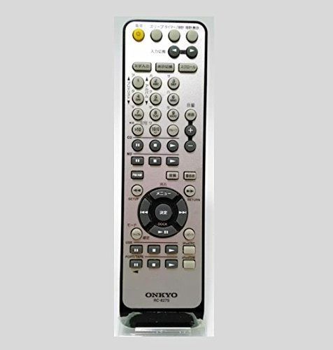 ONKYO オンキヨー FR-N9NX S CD|MDチューナーアンプ用リモコン RC-827S