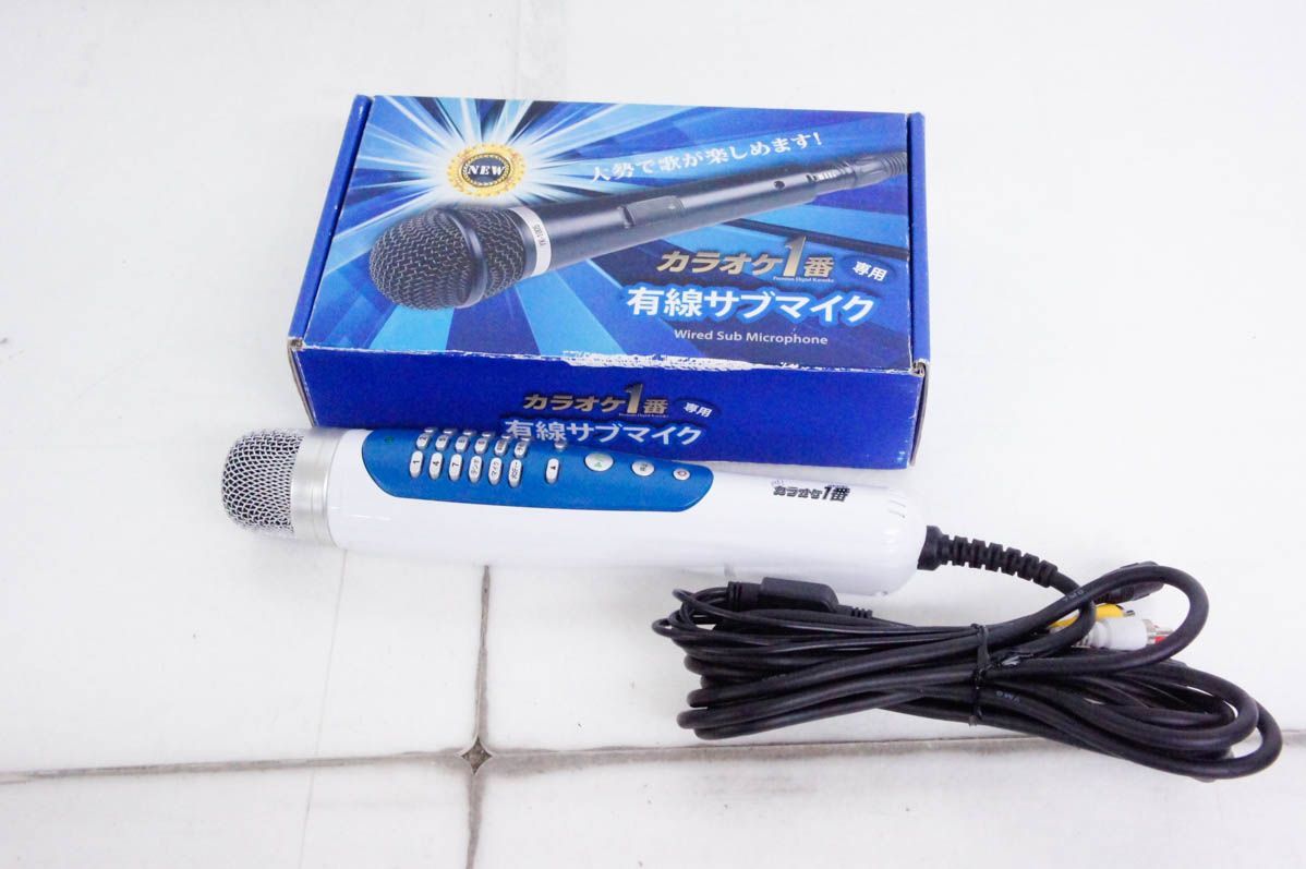 中古】夢グループ パーソナルカラオケマイク カラオケ1番 YK