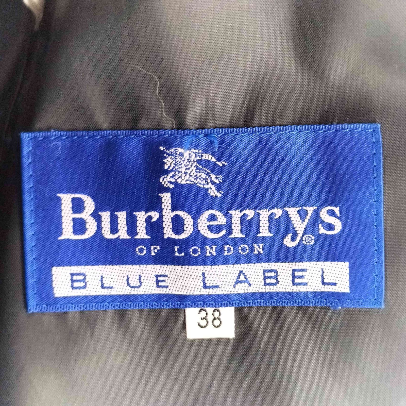 バーバリーブルーレーベル BURBERRY BLUE LABEL ナイロンコート レディース  38