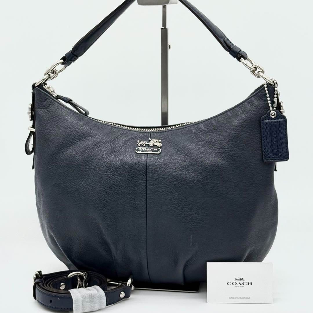 良品】COACH トートバッグ 2way ショルダーバッグ レザー