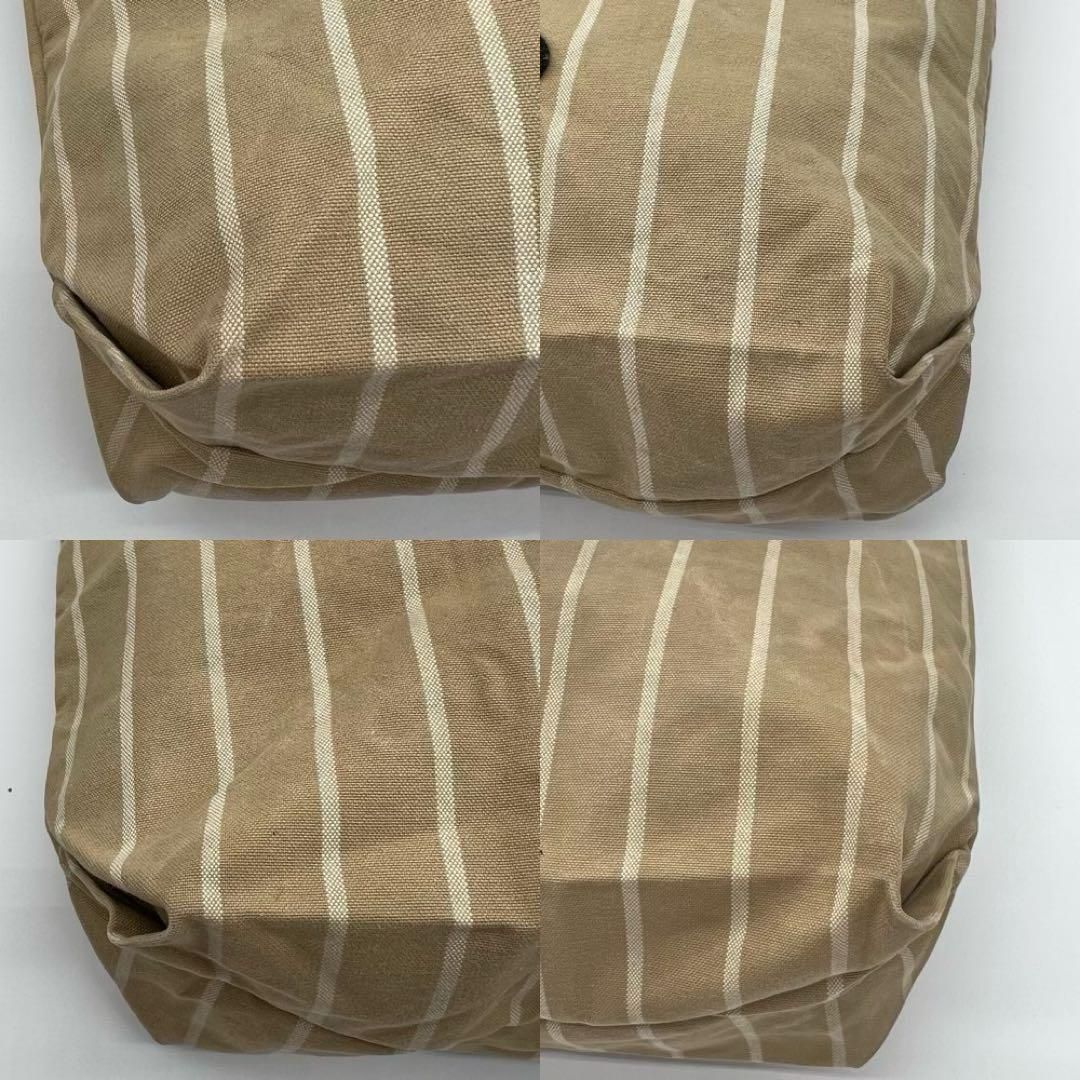 【美品】ヴィヴィアン トートバッグ ビッグトート キャンバス レザー ベージュ 美品】ヴィヴィアン トートバッグ ビッグトート キャンバス