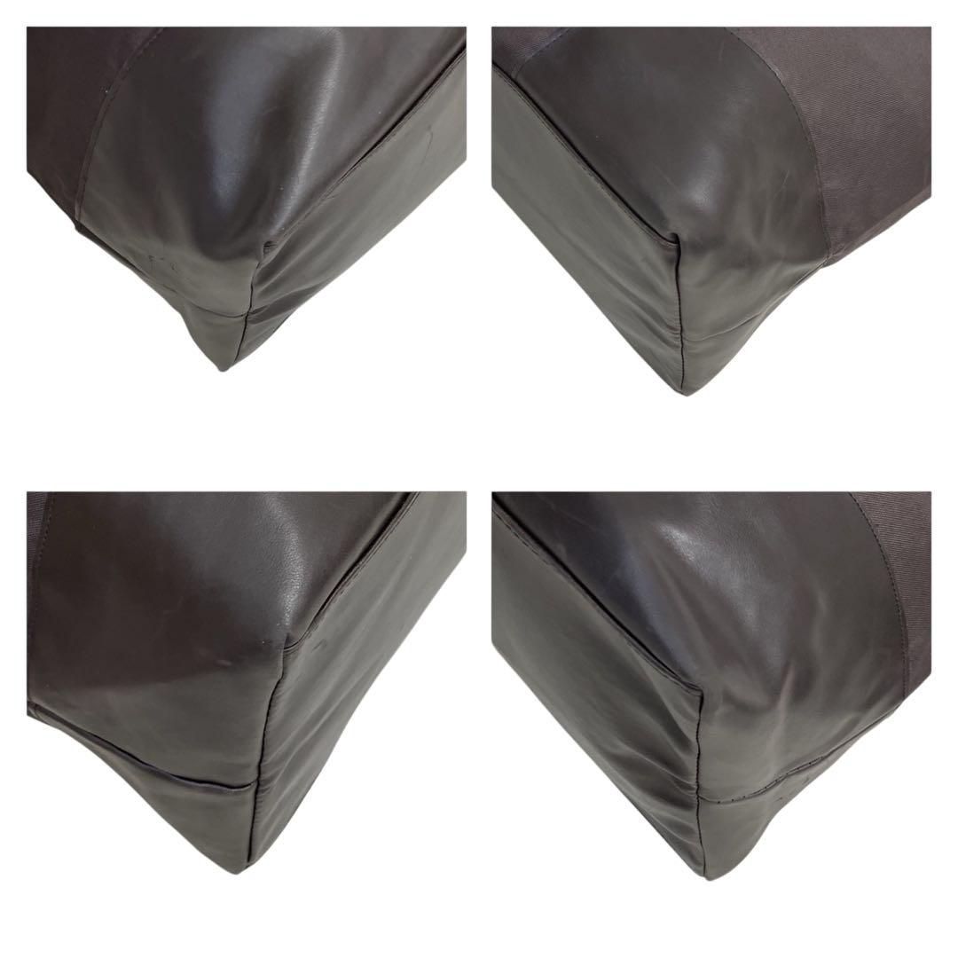 価格交渉 イヴサンローラン ボストンバッグ ナイロン ダークブラウン系 4534 DECORATOM_COM_BR