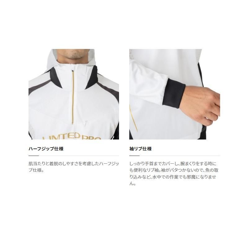 シマノ(SHIMANO) リミテッドプロ ハーフジップシャツ ショート