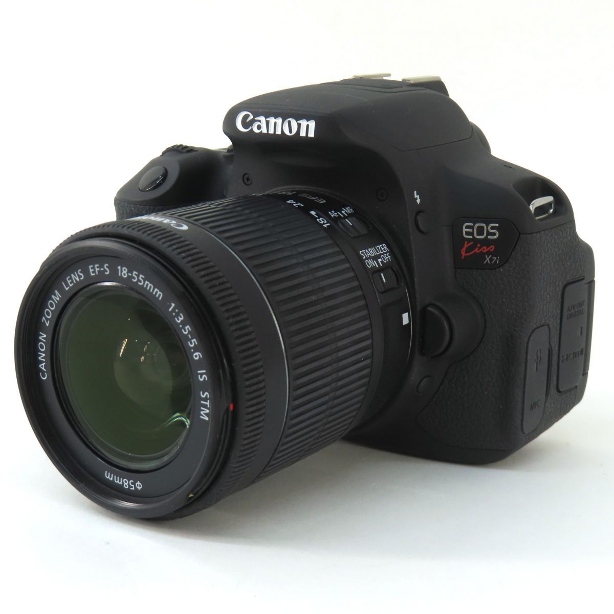Canon キヤノン EOS Kiss X7i EF-S 18-55 IS STM レンズキット 保護フィルター付き デジタル一眼レフカメラ