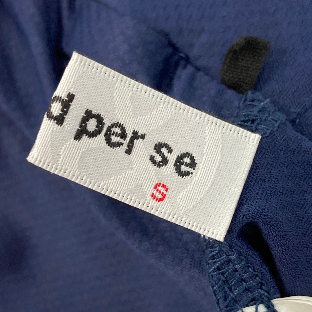 サイズ：S AND PER SE アンパスィ 2024年モデル インナー付 ストレッチスカート  ネイビー系 [240101388430] ゴルフウェア レディース ストスト サイズ：S AND PER SE アンパスィ 2024年モデル インナー付