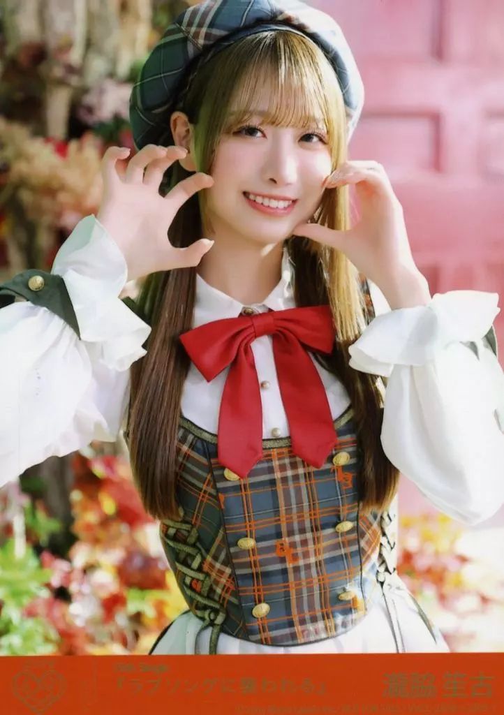 優*二様 イコラブ 生写真　瀧脇笙古　ラブソングに襲われるMV衣装 セミコン+直 優*二様 イコラブ 生写真 瀧脇笙古 ラブソングに襲われるMV衣装