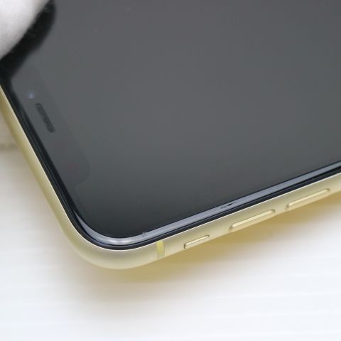 背面割れあり】iPhoneXR 64GB イエロー 中古】【安心保証】 iPhoneXR
