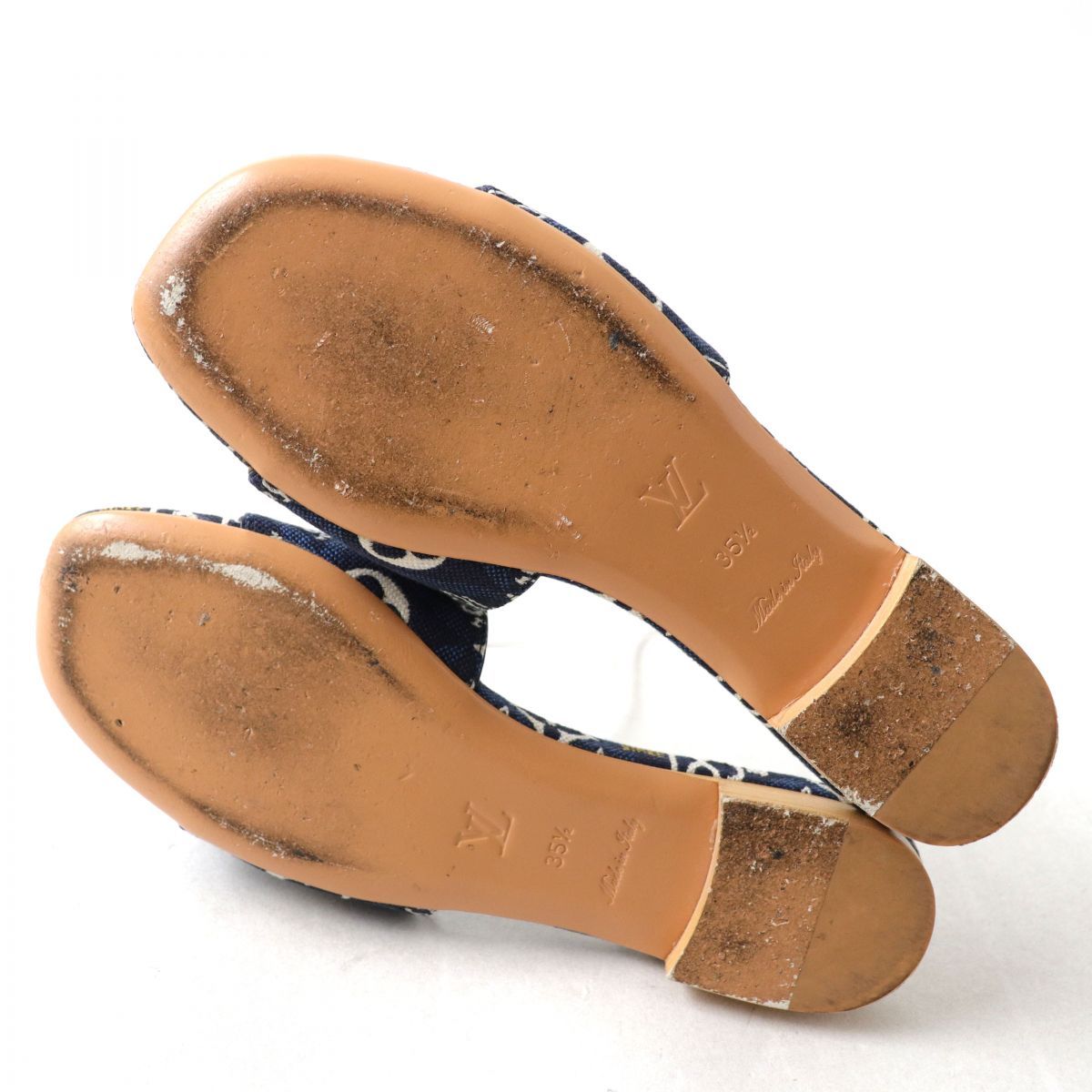 美品 LV ルイヴィトン リバイバルライン SINCE1854 ミュール