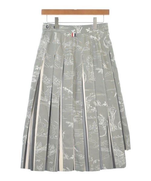 THOM BROWNE ひざ丈スカート レディース 古着 送料無料