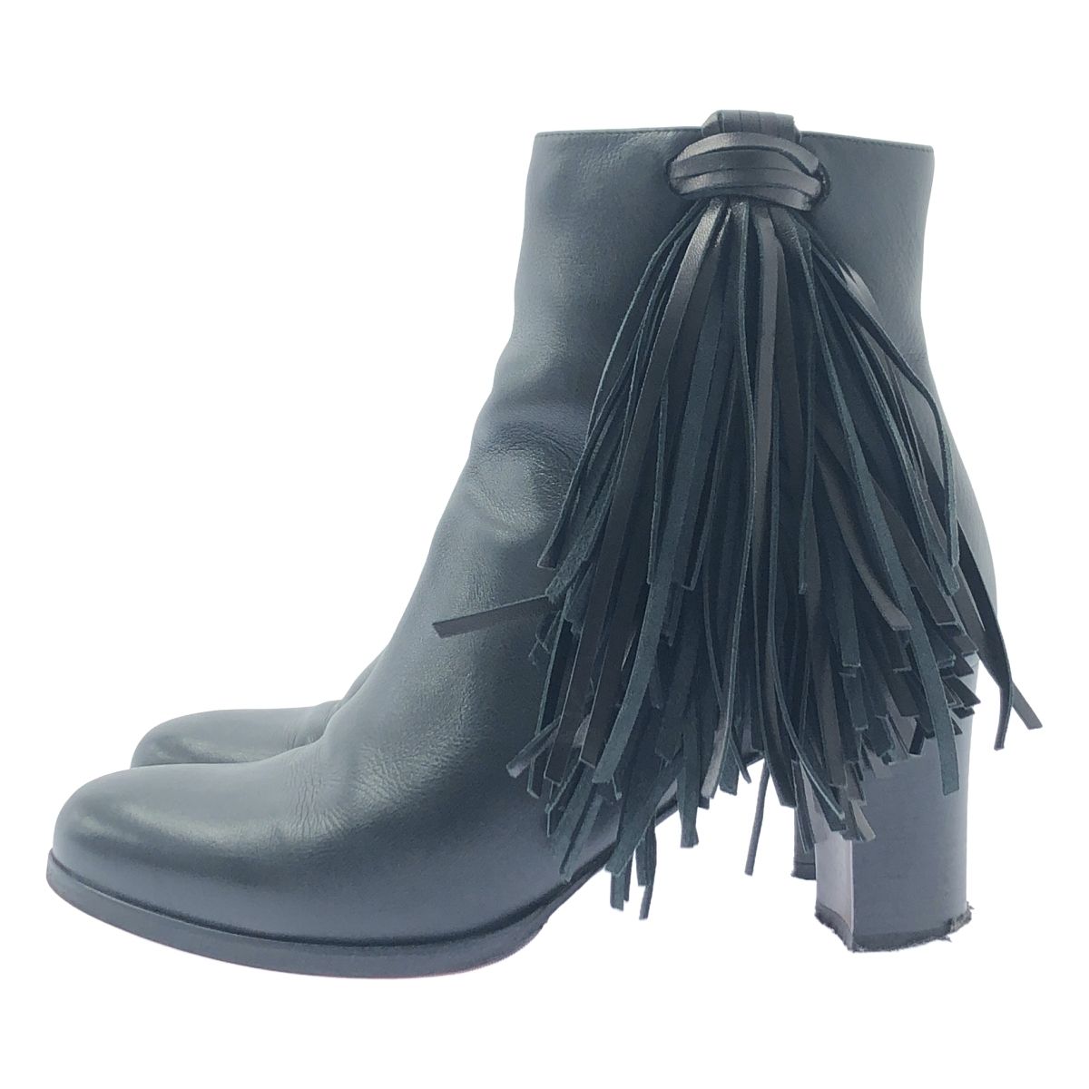 Christian Louboutin / クリスチャンルブタン | フリンジ レザー