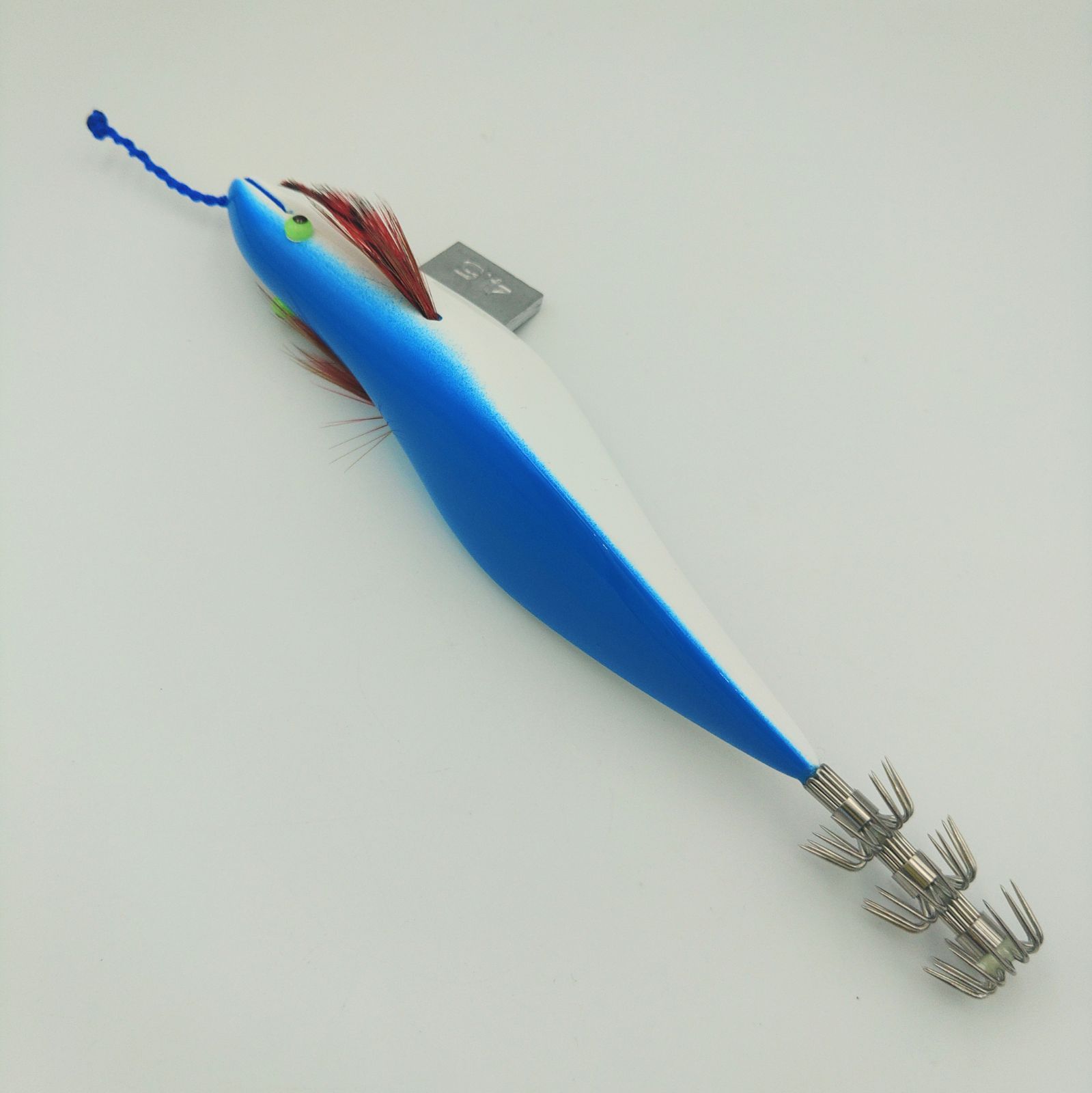訳ありB級品】KEYSTONE キーストン 曳き型エギ五島型 4.5号 ブルー
