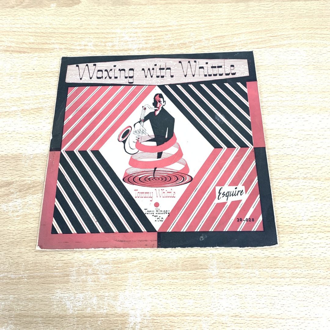 ▲01 同梱不可 Tommy Whittle|Waxing With Whittle|トミー ホイットル|10インチレコード|UK|英盤|ペラジャケ|ジャズ|20-028|A