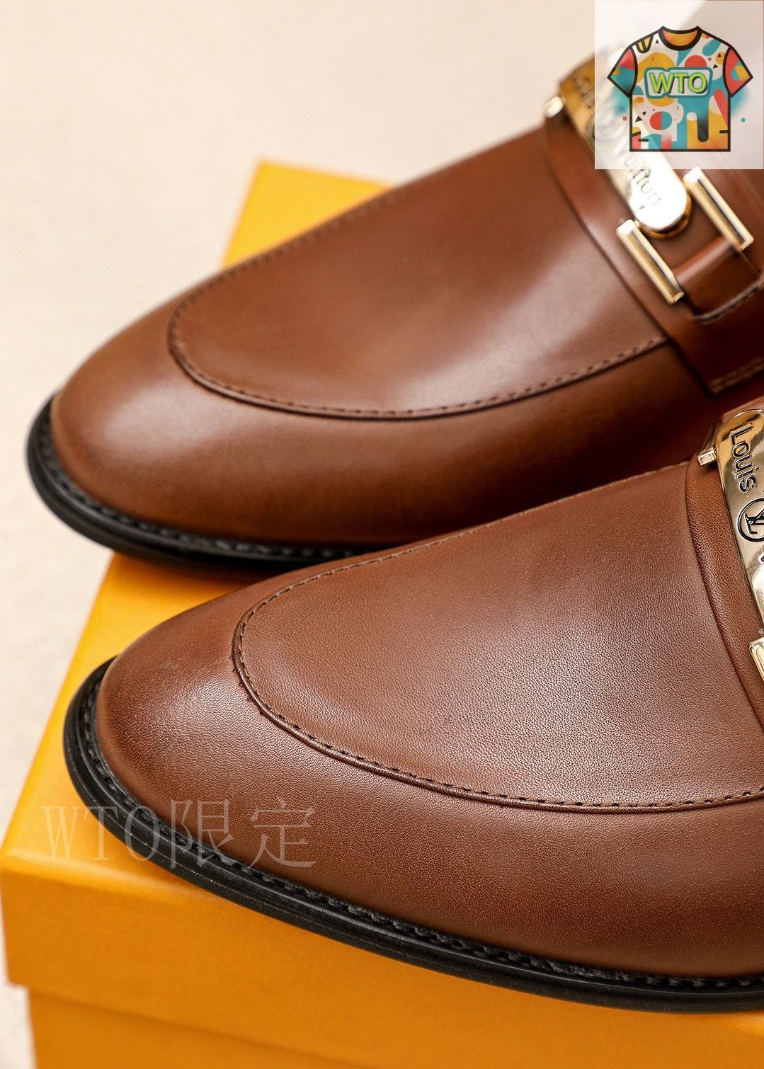 LOUIS VUITTON ルイ・ヴィトン カジュアルレザーシューズ28-1