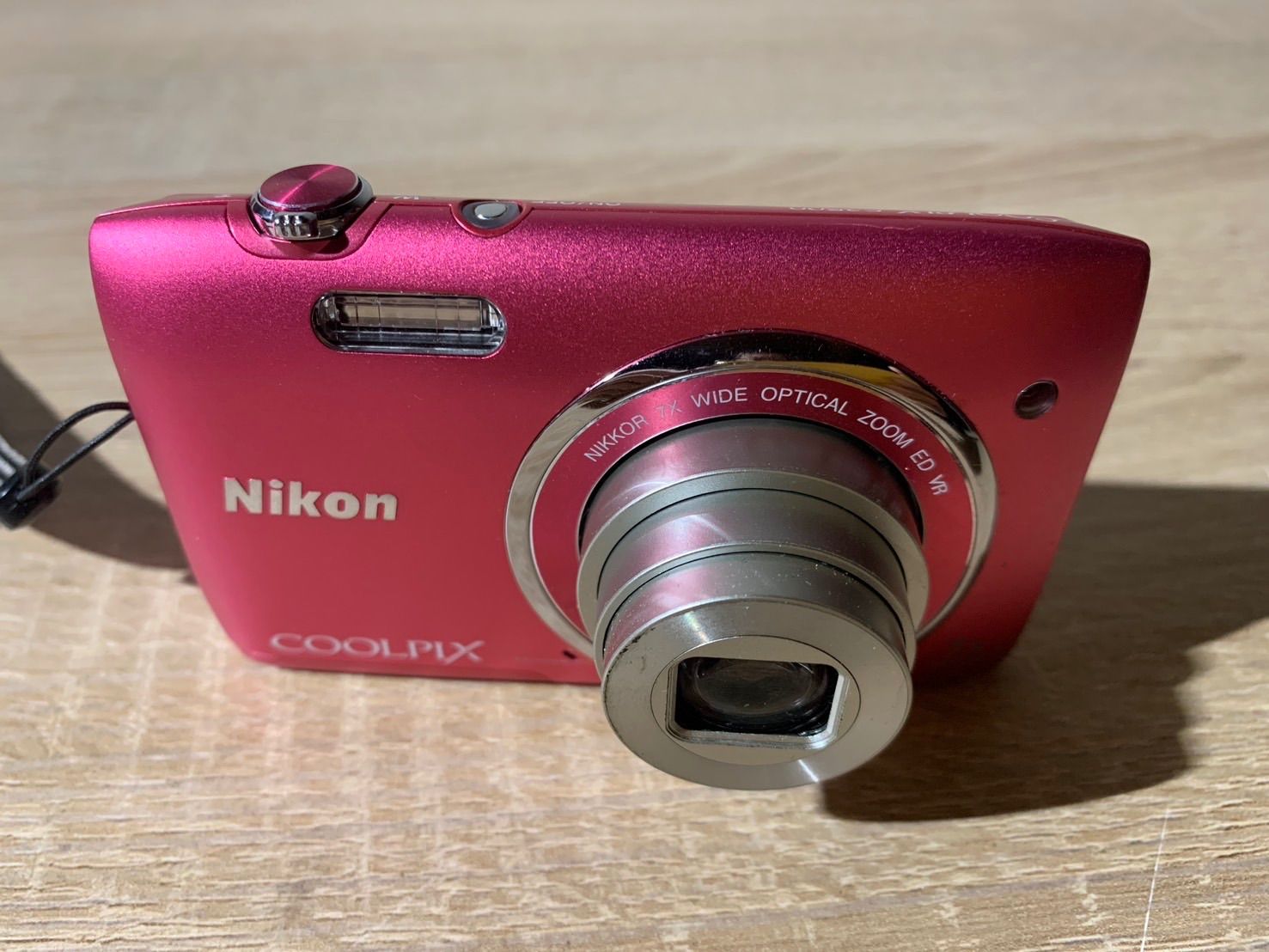 5644 Nikon ニコン COOLPIX ピンク デジカメ S3500 - メルカリ