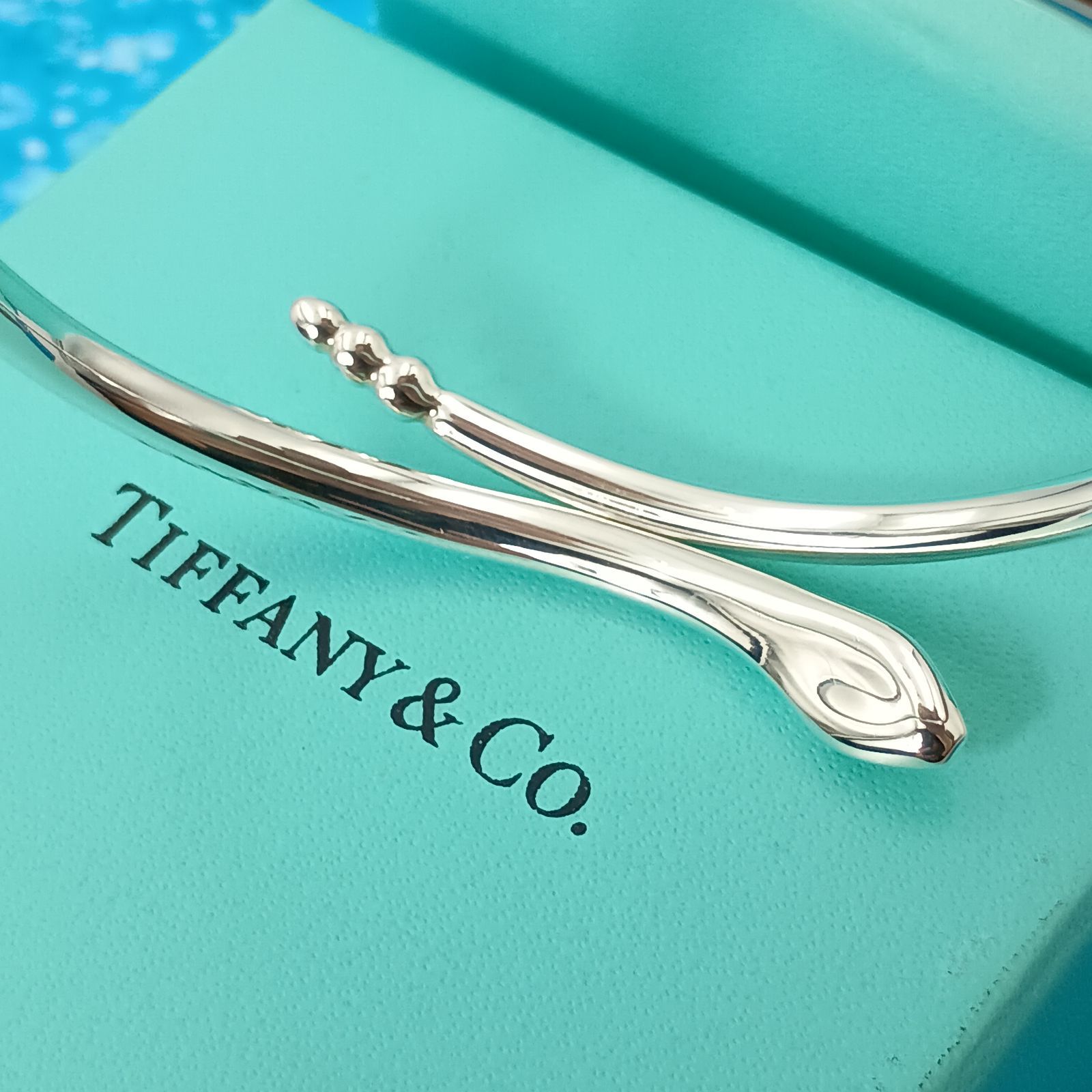 TIFFANY&Co ティファニー バングル スネーク レディース シルバー925