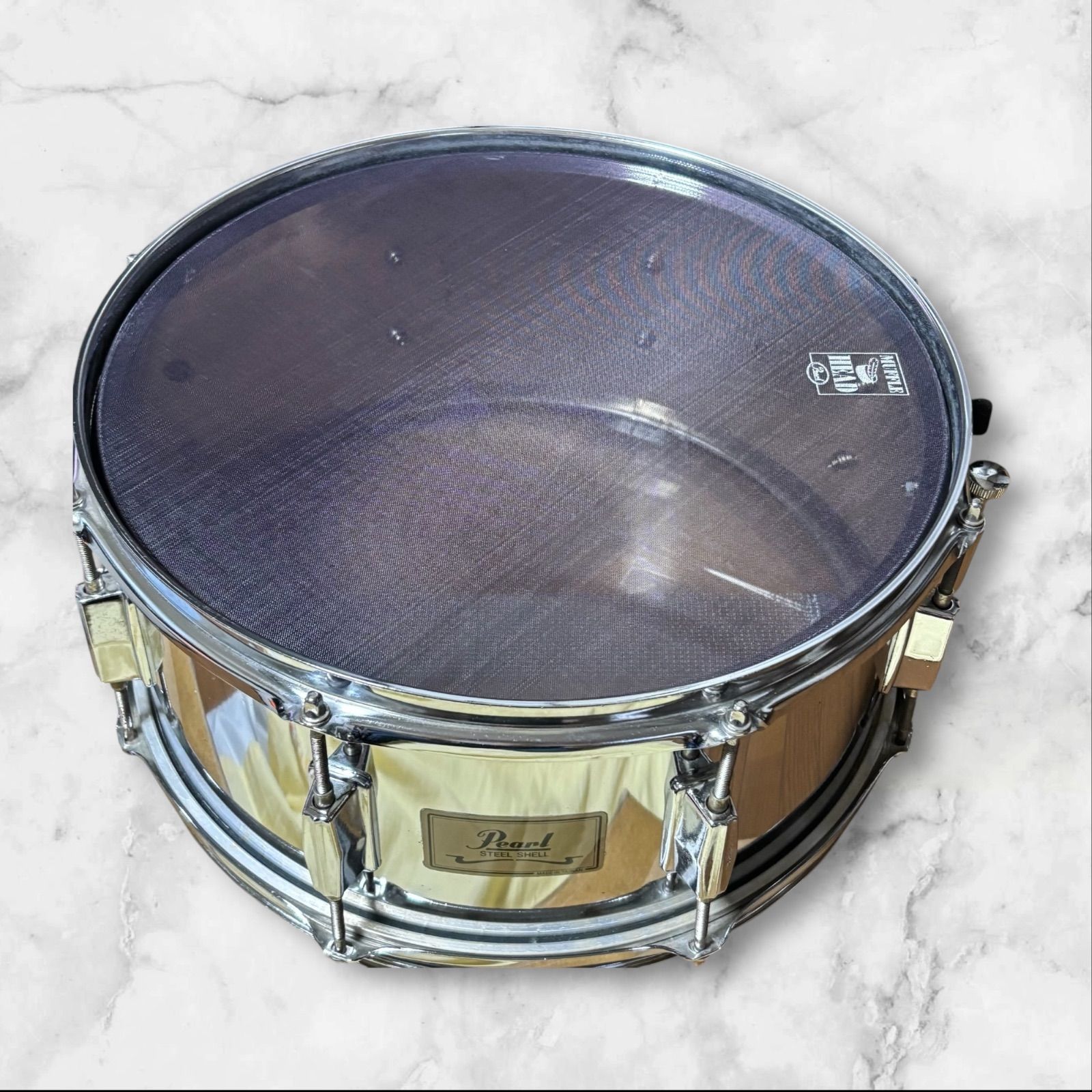 夏セール開催中！ Pearl スチールシェル スネアドラム