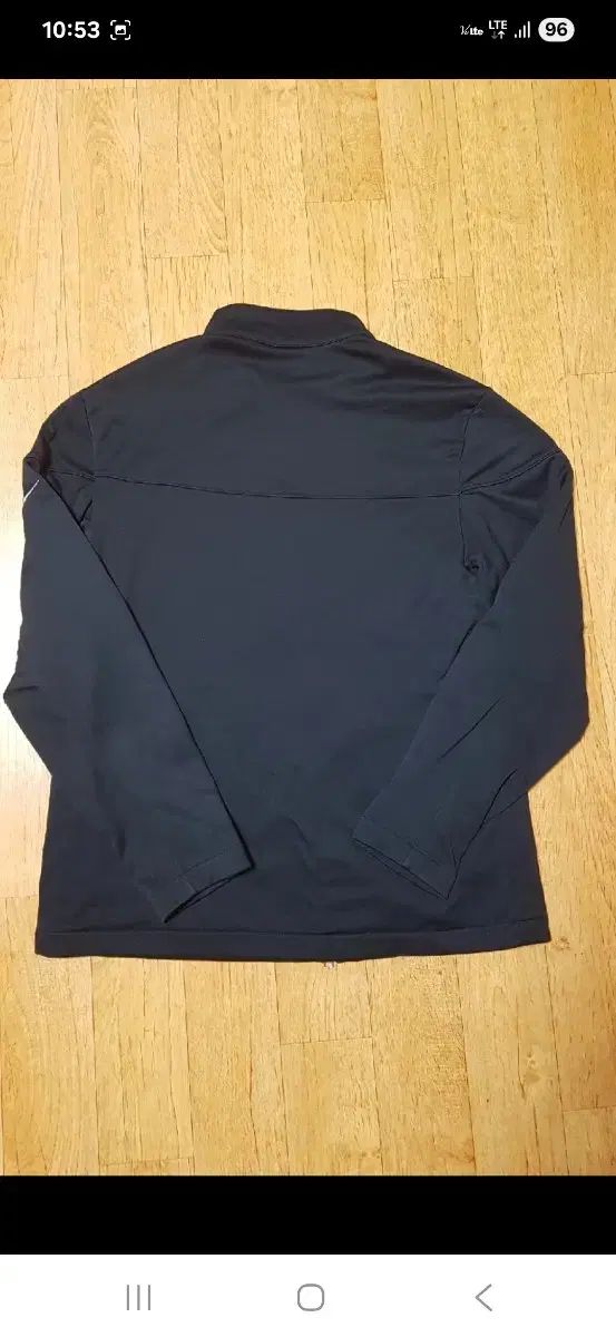 NIKE ナイキ ゴルフ ドライフィット 起毛 ジップアップ 柔らかい ブラック ジャケット 105