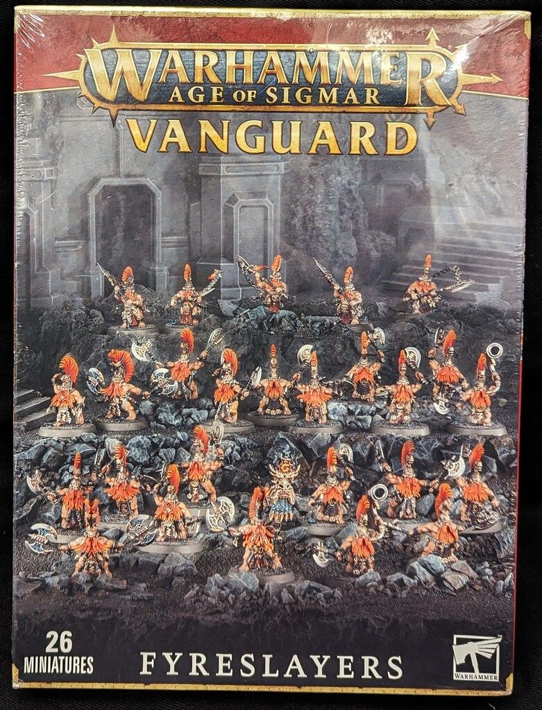 GAMES WORKSHOP WARHAMMER AGE OF SIGMAR VANGUARD FYRESLAYERS