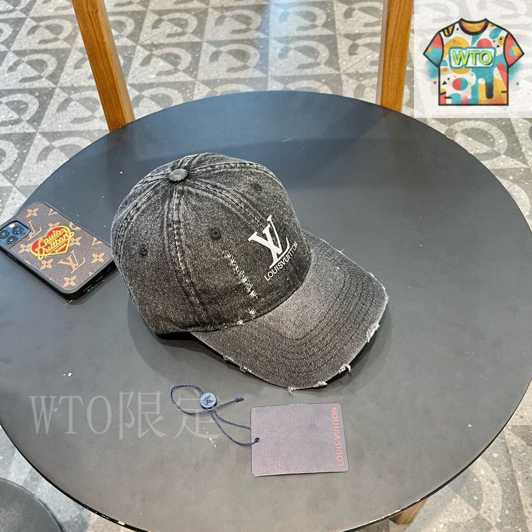 Louis Vuitton デニム柄 ベースボールキャップ ルイヴィトン デニム ベースボールキャップ 7,980円 CCS039954