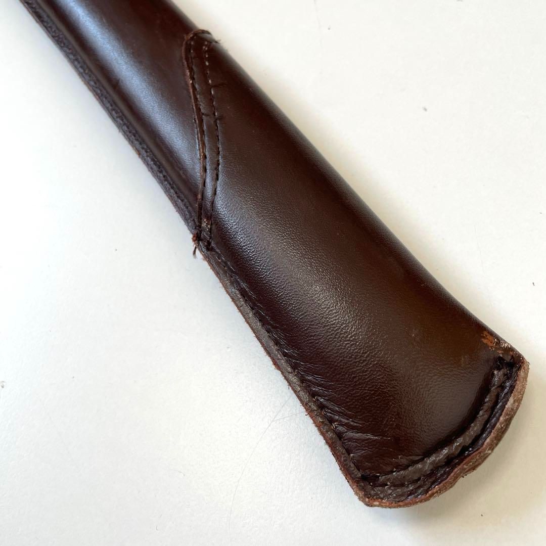 模造刀 日本陸軍 98式軍刀 革鞘 日本軍 九八式 将校用 - メルカリ